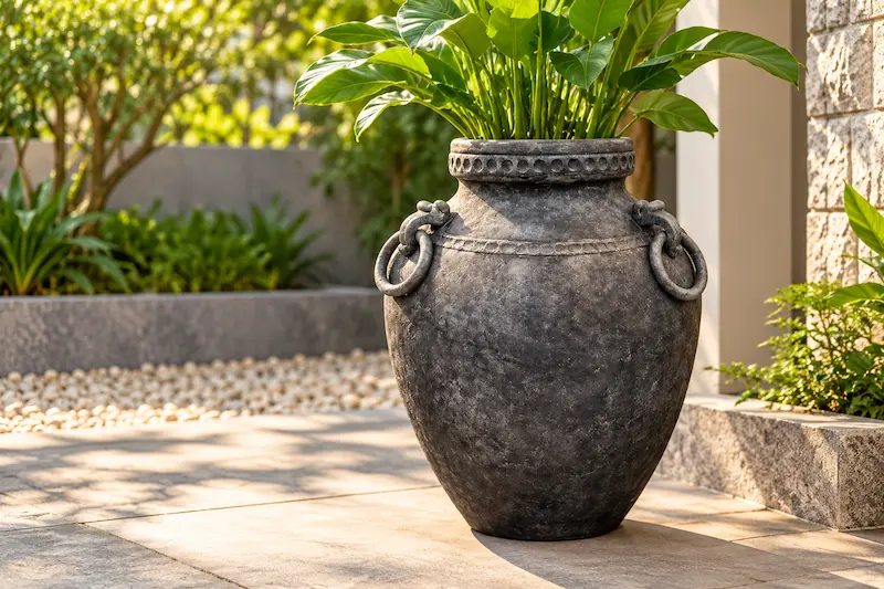 Rustic FRP Planters